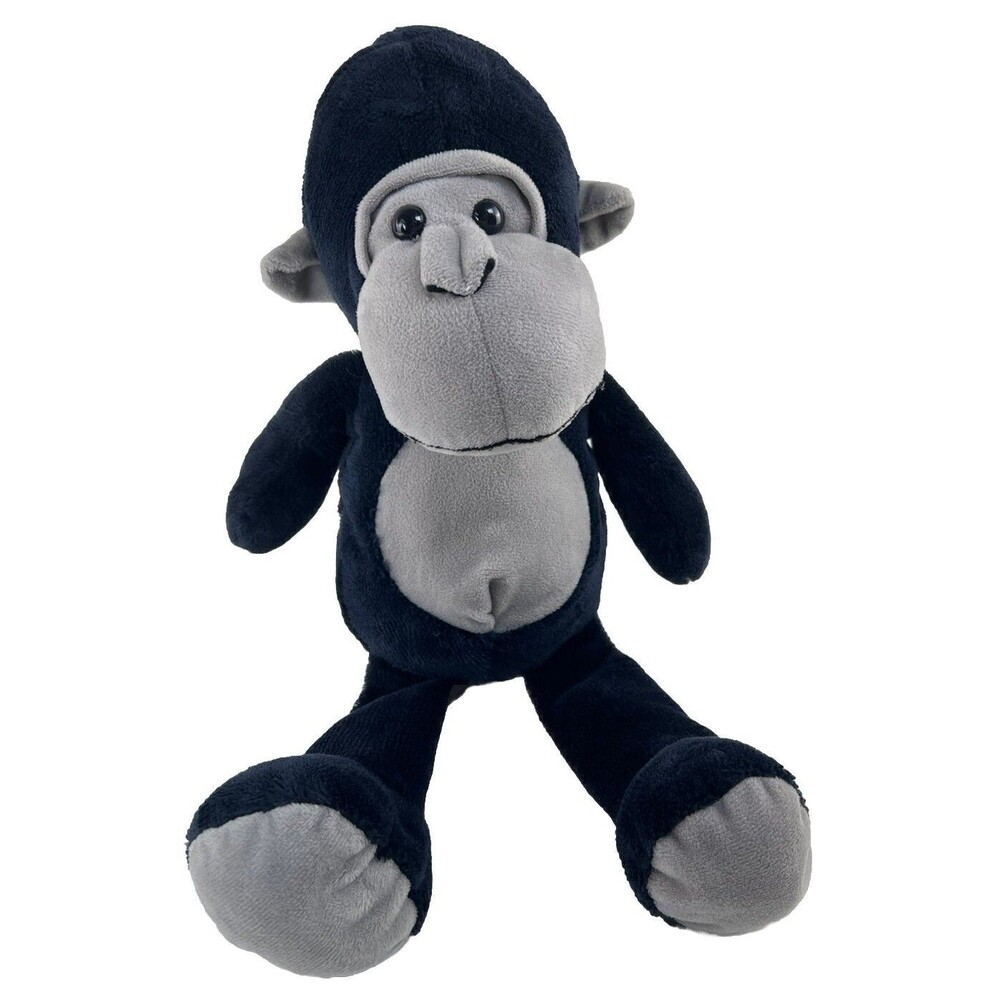 Midwood Brands Stuffed Animal Silver Back Gorilla Ape Monkey Plush Toy Gift 18”